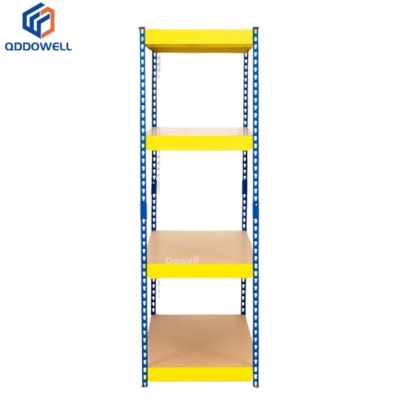 Front View Of Rivet Shelving Boltless Rack Shelf Storage Rack Garage Organizer